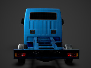 opel movano singlecab sw e30 chassis 2020 3D Model