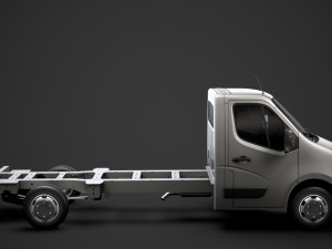 renault master singlecab sw e30 chassis 2010 3Dモデル