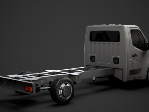 renault master singlecab sw e30 chassis 2010 3Dモデル