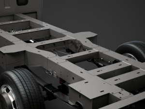 renault master singlecab sw e30 chassis 2010 3Dモデル