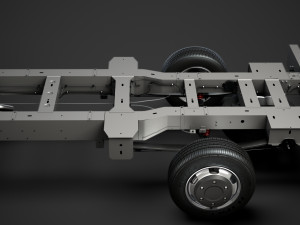 renault master singlecab sw e30 chassis 2010 3Dモデル