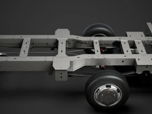 renault master singlecab sw e30 chassis 2010 3D Model