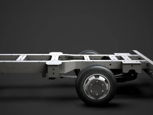 renault master singlecab sw e30 chassis 2010 3D Model