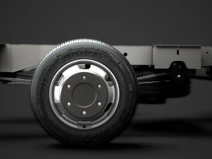 renault master singlecab sw e30 chassis 2010 3D Model