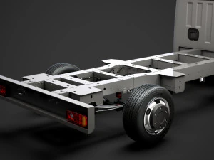 renault master singlecab sw e30 chassis 2010 3D Model
