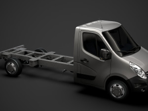 renault master singlecab sw e30 chassis 2010 3Dモデル