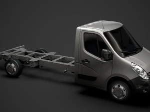 renault master singlecab sw e30 chassis 2010 3D Model