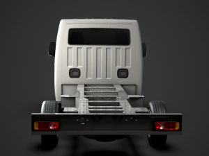 renault master singlecab sw e30 chassis 2010 3D Model