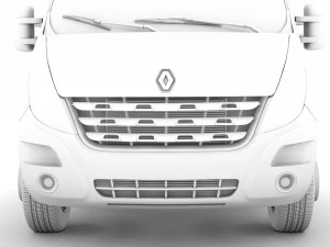 renault master singlecab sw e30 chassis 2010 3D Model
