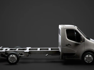 renault master singlecab sw e30 chassis 2010 3D Model