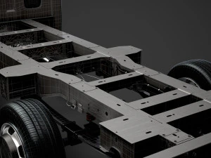 renault master singlecab sw e30 chassis 2010 3D Model