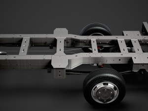 renault master singlecab sw e30 chassis 2010 3Dモデル