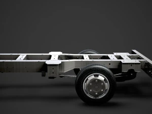 renault master singlecab sw e30 chassis 2010 3D Model