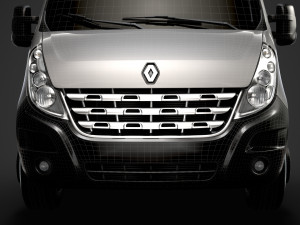 renault master singlecab sw e30 chassis 2010 3Dモデル