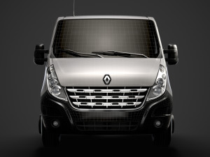 renault master singlecab sw e30 chassis 2010 3Dモデル