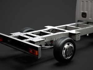renault master singlecab sw e30 chassis 2010 3Dモデル