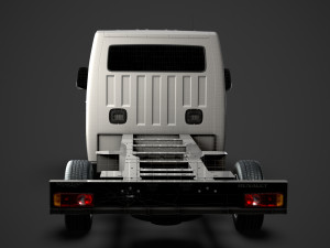 renault master singlecab sw e30 chassis 2010 3Dモデル