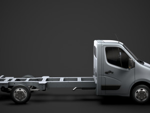 renault master singlecab sw e30 chassis 2014 3D Model