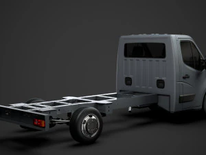 chassi renault master singlecab sw e30 2014 Modelo 3D