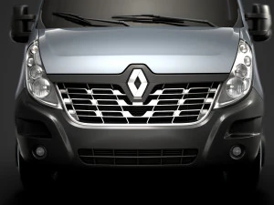 chassi renault master singlecab sw e30 2014 Modelo 3D