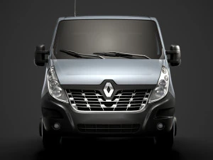 chassi renault master singlecab sw e30 2014 Modelo 3D