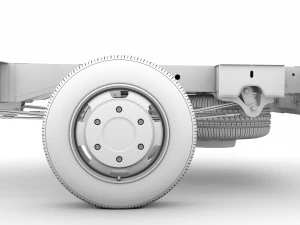 chassi renault master singlecab sw e30 2014 Modelo 3D