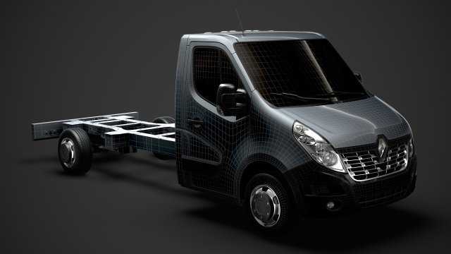 Renault master chassis top cab for sale