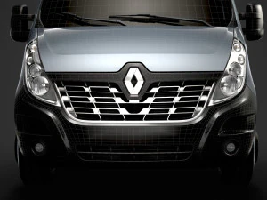 chassi renault master singlecab sw e30 2014 Modelo 3D