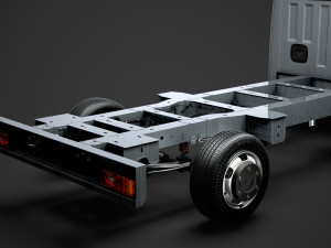 renault master singlecab sw e30 chassis 2014 3D Model