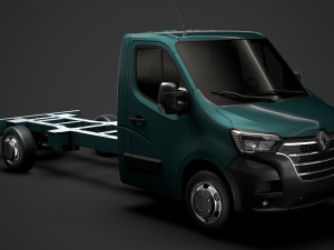 renault master singlecab sw e30 chassis 2020 3Dモデル