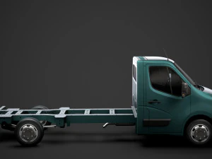 renault master singlecab sw e30 chassis 2020 3D Model