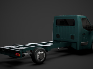 renault master singlecab sw e30 chassis 2020 Model 3D