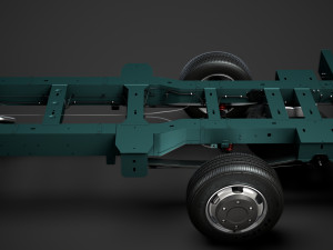 renault master singlecab sw e30 chassis 2020 Model 3D