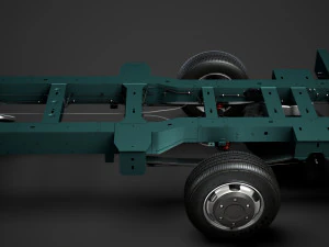renault master singlecab sw e30 chassis 2020 3D Model