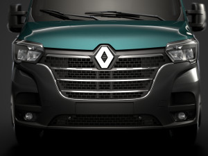 renault master singlecab sw e30 chassis 2020 Model 3D