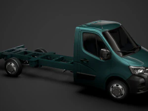 renault master singlecab sw e30 chassis 2020 3D Model