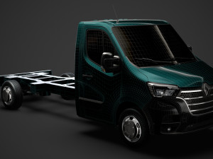 renault master singlecab sw e30 chassis 2020 Model 3D