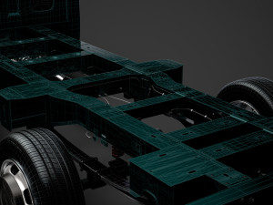 renault master singlecab sw e30 chassis 2020 Model 3D