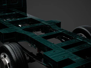 renault master singlecab sw e30 chassis 2020 3D Model