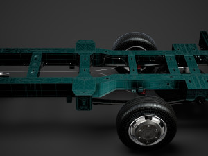 renault master singlecab sw e30 chassis 2020 Model 3D