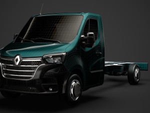 renault master singlecab sw e30 chassis 2020 Model 3D