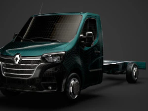 renault master singlecab sw e30 chassis 2020 3D Model