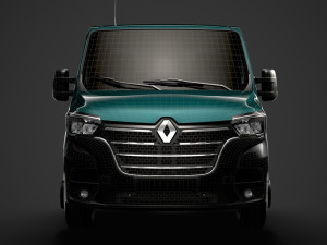 renault master singlecab sw e30 chassis 2020 Model 3D