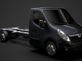 Vauxhall Movano SingleCab SW E30 Chassis 2014 3D Model