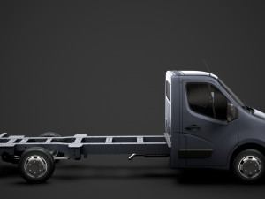 vauxhall movano singlecab sw e30 chassis 2014 Model 3D