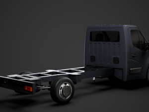 vauxhall movano singlecab sw e30 chassis 2014 Model 3D