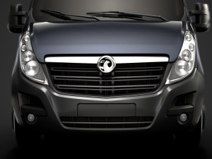 vauxhall movano singlecab sw e30 chassis 2014 Model 3D
