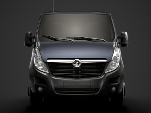 vauxhall movano singlecab sw e30 chassis 2014 Model 3D