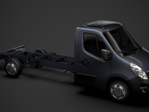 vauxhall movano singlecab sw e30 chassis 2014 Model 3D