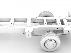 vauxhall movano singlecab sw e30 chassis 2014 Model 3D